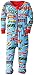 Hatley Baby Boys Infant Footed Coverall Big Rig Trucks Sleepsuit, Blue, 3-6 Months