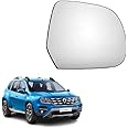 STYCARO-Side View Mirror Glass Plate compatible with Renault Duster 2012-2021 Model (RIGHT DRIVER SIDE)