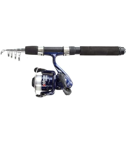 Shakespeare Firebird Travelmate Combo Canne Et Moulinet - 1.80m - Inclut Leurres Et étui - Pour Brochet, Perche