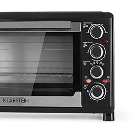 Recensione e opinioni su Klarstein Masterchef 38 - Mini Forno, Forno con  Potenza 1600W, Funzione Grill e Girarrosto, Volume 38 Litri, 2 Piani… -  guidafornoamicroonde.it