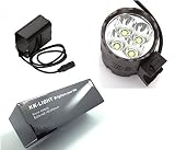 KK-LIGHT KKgud 4x CREE XML T6 LED 4 Modes 4000 Lumens Cycling Bike Bicycle Head Light HeadLamp HeadLight for Outdoor Sports