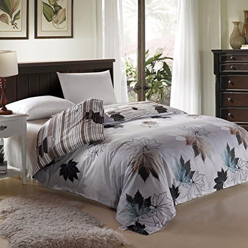 Duvet cover,100% cotton Simple Twill Quilt cover individual Cartoon double Comforter cover Bedding set (Include:Quilt coverx1)-F 59x78.7inch(150x200cm)