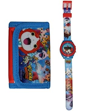 Zeigt Kinder Yo Kai Watch Nathan LCD mehr Geldbörse