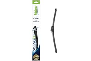 VALEO Silencio Wycieraczki - VR261 - Wysoka Wydajnosc, Doskonala Widocznosc 360 Stopni, latwa Instalacja. Oryginalne Plaskie Pióro Wycieraczki 280mm- Tylne - Jedna Sztuka - 574298