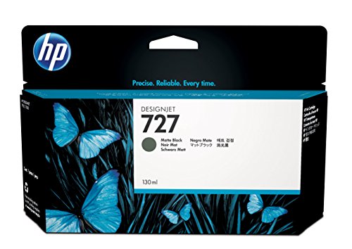 HP 727 Mattschwarz Designjet Tintenpatrone, 130ml - 2