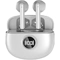 Drsaec Écouteurs intra-auriculaires Bluetooth 5.3 sans fil 6D basses profondes avec 4 micros ENC, réduction du bruit, 40 heures, étanchéité IP7, USB-C