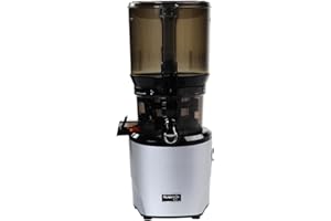 ‎KUVINGS Kuvings AUTO10S Entsafter – Pflegeleichter Slow Juicer mit 3L Fassungsvermögen und 200W Motor ideal für Obst, Gemüse und Smoothies. (Light Silver) KHS-2571
