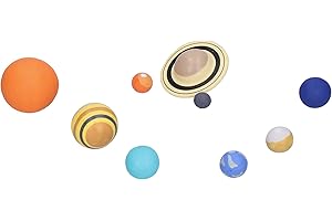 Jouet modèle éducatif du système solaire, modèle de planète Balle anti-stress du système solaire Kit de modèle de système solaire polyvalent pour l'école pour maison