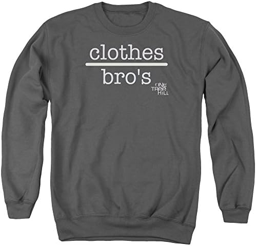 One Tree Hill Clothes Over Bros 2 Mens Crewneck Sweatshirt Charcoal 3X