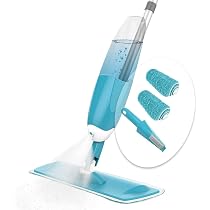 Venteo 2 Ricariche In Microfibra Per Scopa Centrifuga, Panni Lavabili E Riutilizzabili, Adatti A Tutti I Pavimenti, Ecologici, Marca Francese