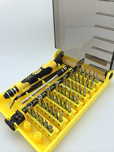 45 in 1 Precision Torx Screwdriver Cell Phone Repair Tool Set Tweezer Mobile Kit … - 2