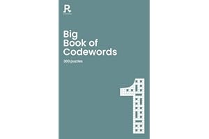 Big Book of Codewords Book 1: a bumper codeword book for adults containing 300 puzzles (Richardson Puzzle Books)