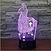 Produktbild Nachtlicht Alpaca lama 3D Led Schreibtischlampe Modellierung Usb Ladung Baby Stimmung Touch-Taste Kinder Schlafzimmer Beleuchtung Für Wohnkultur Geschenk