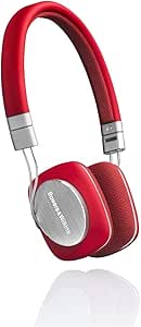 Bowers &amp; Wilkins P3 On Ear Headphones - Red