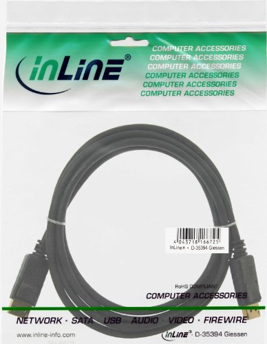InLine DisplayPort Kabel, 2m schwarz - 2