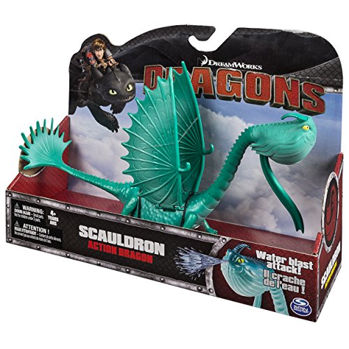 DreamWorks Dragons Defenders of Berk - Action Dragon Figure - Scauldron