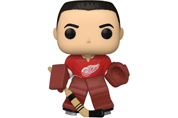 Funko Pop! NHL: Legends - Terry SawchukSawchuk - (Red Wings) - NHLAA - Retired Players - Figurine en Vinyle à Collectionner - Idée de Cadeau - Produits Officiels - Jouets pour Les Enfants et Adultes