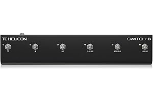 TC HELICON Switch-6 Footswitches and Remote Controls