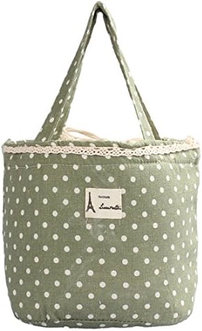 Atdoshop(TM) Lunch Box Bag Tote Insulated Cooler Carry Bag for Travel Picnic Lunch Container (Green)