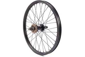 KHEBIKES KHE - Ruota posteriore BMX da 18", 14 mm, in alluminio anodizzato, cerchione TDI, 36 fori, pignone 16Z