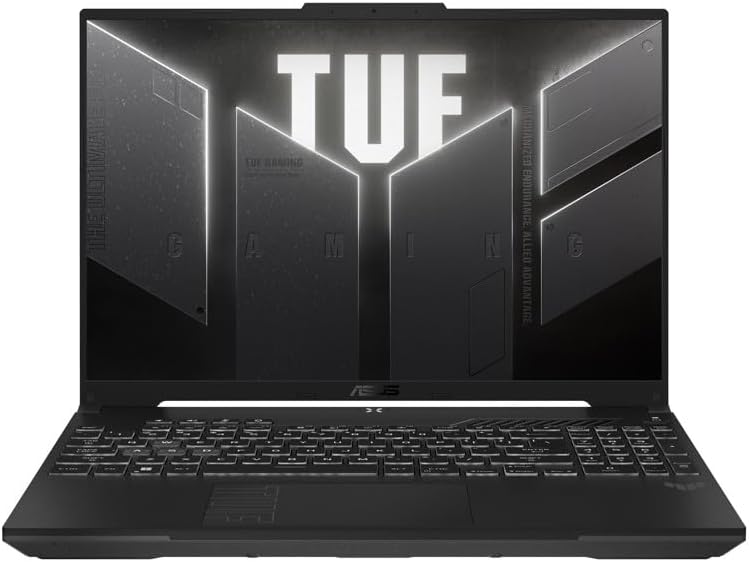 ASUS TUF Gaming A16-FA607NUQ-RL048 Gaming Dizüstü Bilgisayarı | NVIDIA® GeForce RTX™ 4050 Laptop GPU 6GB GDDR6 | AMD Ryzen™ 7 170 Processor 3.2GHz | 16GB DDR5 RAM | 512 GB SSD| 16" FHD | FreeDoS