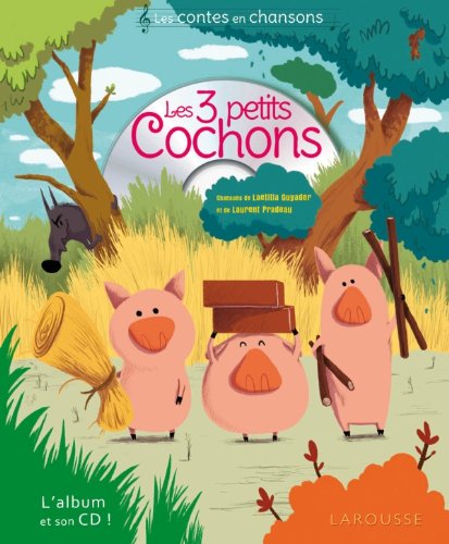 couverture de : Les 3 petits cochons
