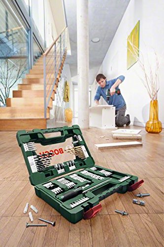 Bosch DIY 91tlg. V-Line Titanium-Bohrer- und Bit-Set mit Ratschen-Schraubendreher und Magnetstab - 4