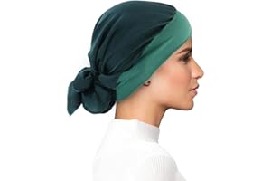 FADACHY Chemo Headwear for Women Head Scarfs Turbans UK Cancer Scarves Bandanas Hair Loss Beanie Hat Cancer Headwear Headwrap Scarfs Cap Silky Muslim