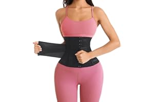 Boriad Waist Trainer，Bauch Weg Taillenformer，Bauchweggürtel für Fitnesstraining，Verstellbarer Schwitzgürtel & kältegürtel zum Abnehmen，Atmungsaktiver Bauchgurt für Damen und Herren
