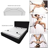 iManson Bett Bondage Kit Handfesseln und Nylonband SM-Spiel...