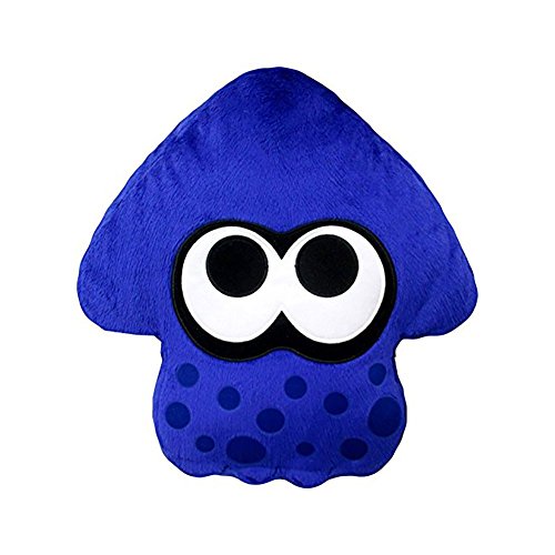 Preisvergleich Produktbild Splatoon 2 14" Plush Pillow: Squid, Bright Blue