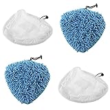 Spares2go Corail et serpillères en microfibre pour Aldi Easy Home 59322 1500 W nettoyeur à vapeur (2 de chaque)