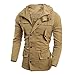 Produktbild Männer Wintermantel Mode Winterjacke Freizeitjacke Mantel Schlank Outwear Mantel Oversize Windbreaker Winter Parka Khaki Armeegrün Schwarz Rot Langarmshirts 2018 Neue Hemd Sweatshirts Felicove