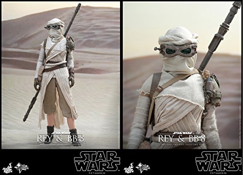 Hot Toys HT902612 1:6 Scale Rey and BB-8 Figure Set