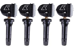 BYNYXI 4 szt. RDKS TPMS czujnik ciśnienia w oponach 2036804 do Ford S-Max Edge Fiesta Mondeo Mustang 2318453 5291383 system kontroli ciśnienia w oponach zawór metalowy czujnik TPMS