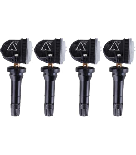 Reifendruck Sensor Ford Fiesta Focus 4x TPMS Reifendrucksensoren Für Ford - 2318530 Kompatibel Mit Fiesta, Focus, C-Max Ford TPMS Sensor
