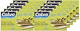País de origen: España Calvo Sardinas en aceite de Oliva, Baja en Sal - Paquete de 12 x 120 gr- total 1440 gr