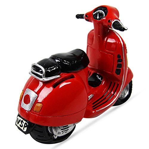 Udo Schmidt Spardose *Motorroller in rot* - 2