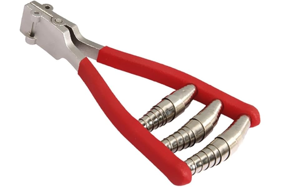 Veciado Stringing Machine Starting Professional Universal Wide Head Starting Clamp for Accessories Tennis Badminton Racket Red