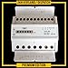 Produktbild Drehstromzähler Stromzähler Starkstrom Zwischenzähler 380/400V kWh analog Hutschine DIN ZS1-FBA