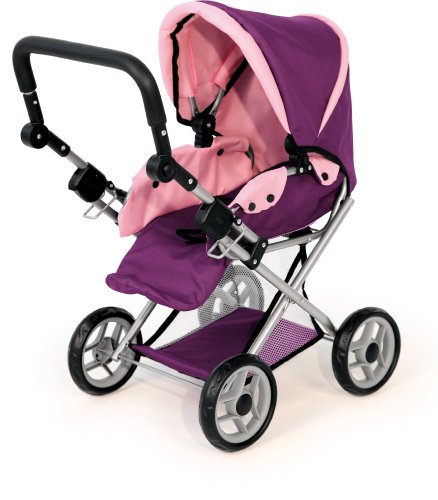 Imagen 2 de Bayer Design - Cochecito de muñeca, Maxi, color rosa, lila (13957AA)