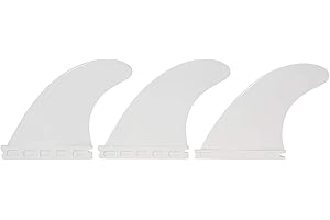 Northcore Futures Compatible F4 Nylon Surfboard Fins - White