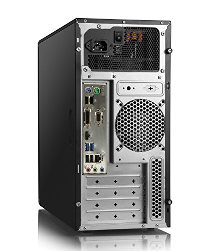 CSL Multimedia PC Sprint X5812Pro inkl. Windows 10 Pro – AMD A8-6600K APU 4x 3900 MHz, 16 GB RAM, 240 GB SSD, Radeon HD 8570D, DVD-RW, GigLAN, USB 3.1 - 3