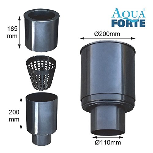 AquaForte schwimmender Skimmer, 200 x 110 mm - 3