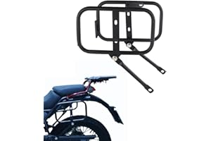 REARACE Saddlebag Support Racks Motorcycle Side Racks Compatible with Royal Enfield Himalayan 2018-2023, Scram 411 Himalayan 2023 Pannier Side Carrier Rack