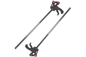 WHEELS N BITS 2X 24" Inch Rapid Speed Clamp Ratch Clamp Spreader Strong Light Weight Profession DIY Wood Work Tools Framing Door