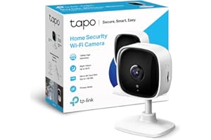 TP-Link Tapo C100 | Kamera Wi-Fi do monitoringu domowego 1080p | Tryb nocny i detekcja ruchu | Lokalny zapis na microSD | Kompatybilna z Alexa i Google Home