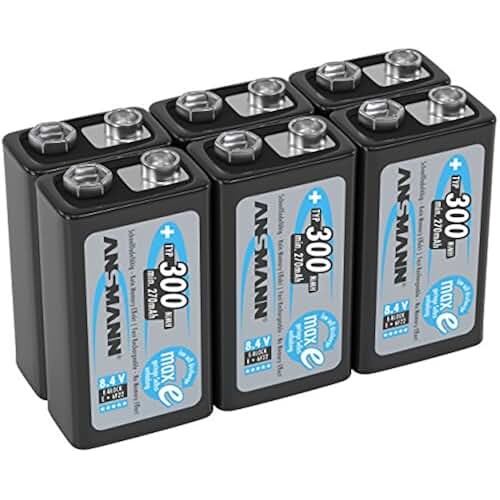 Suchergebnis auf Amazon.de für 9 volt akku Batterien, Akkus