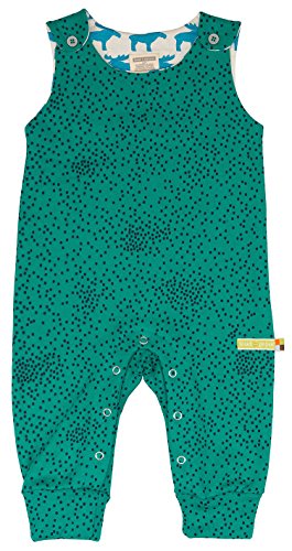loud + proud Unisex Baby 545 Full Footies, Green (forest Fo), 18-24 months (Manufacturer size: 86/92)