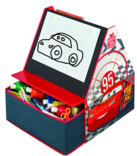Disney Cars 4 in 1 Craft Storage and Easel by HelloHome